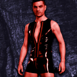 Mensch Dresscode singlet latex