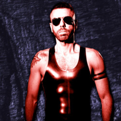 Mensch Dresscode débardeur latex